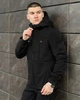 Костюм Pobedov Куртка Setup SoftShell з капюшоном + Штани-Карго San Andreas чорна розмір 2XL - зображення 3