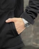 Костюм Pobedov Куртка Setup SoftShell з капюшоном + Штани-Карго San Andreas чорна розмір 2XL - зображення 7