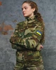 Жіноча Флісова Кофта з липучками під шеврони мультикам розмір 2XL - зображення 3
