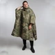 Дождевик пончо (плащ-палатка) мультикам укрепленный камуфляж Универсальный - изображение 7