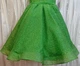 Святкова сукня-маєчка для дівчинки з пишною спідницею на корсі 115 см блискуча зелена - зображення 6
