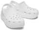 Дитячі крокси для дівчинки Crocs Classic Cutie Crush Clog White (28/29, білий) - зображення 1