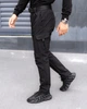 Штани-Карго Pobedov Static Soft Shell на мікрофлісі чорні розмір XL - зображення 3