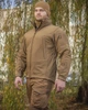 Куртка M-Tac Soft Shell на флісі койот розмір XL - изображение 5