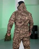 Форма Softshell на флісі Куртка з липучками під шеврони + Штани хижак розмір L - изображение 6