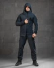 Форма ДСНС SoftShell 3в1 Куртка та Штани + Флісова Кофта темно-синя розмір S - изображение 1