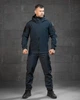 Форма ДСНС SoftShell 3в1 Куртка та Штани + Флісова Кофта темно-синя розмір S - изображение 3