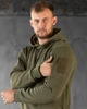 Худі 7.62 на флісі з принтом Руни олива розмір M - зображення 4