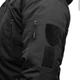 Куртка SoftShell з капюшоном на синтепоні чорна розмір 5XL - изображение 6