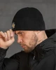 Флісова Шапка Поліція чорна розмір універсальний - зображення 2