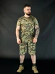 Чоловічий Комплект Summer 2.0 ріп-стоп Футболка + Шорти мультикам розмір 2XL - зображення 1