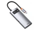 USB HUB Baseus Multifunctional Metal Gleam 4-in-1 (CAHUB-CY0G) - изображение 1