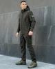 Костюм Pobedov SoftShell Куртка Motive та Штани Static хакі + ПОДАРУНОК Шеврон прапор України розмір S - изображение 1