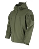 Куртка SoftShell на флісі з липучками під шеврони олива розмір 2XL - зображення 1
