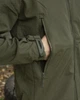 Куртка SoftShell на флісі з липучками під шеврони олива розмір 2XL - зображення 8