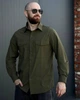 Сорочка Outdoor Lite Broadcloth олива розмір L - изображение 4