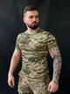 Чоловіча Бавовняна Футболка піксель розмір 5XL - изображение 3