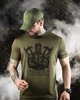 Футболка Oblivion Tactical Coolmax з принтом Страху немає олива розмір M - изображение 1