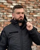 Нейлонова Куртка Military R+ з липучками під шеврони чорна розмір 2XL - зображення 6