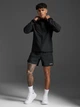 Спортивная ветровка мужская 2XU Aero Jacket MR7209a_BLK/SRF M Черная (9359420024303) - изображение 3