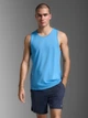 Спортивная майка мужская 2XU Aero Tank MR6676a_AZB/BRF S Голубая (9359420063210) - изображение 1
