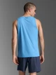 Спортивная майка мужская 2XU Aero Tank MR6676a_AZB/BRF S Голубая (9359420063210) - изображение 2