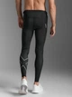 Тайтсы мужские 2XU Aero Mesh Compression Tights MA7377b_BLK/SRF M Черные (9359420062671) - изображение 2