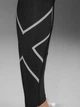 Тайтсы мужские 2XU Aero Mesh Compression Tights MA7377b_BLK/SRF M Черные (9359420062671) - изображение 8