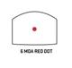 Приціл коліматорний Sig Optics ROMEO-X PRO FOOTPRINT, OPEN, 6 MOA RED DOT, BLACK - зображення 2