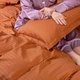 Простынь MirSon детская 110x160 см 30-0005 Brown Satin Stripe (2200007089024) - изображение 1