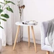 Стол журнальный Modern Home 42 х 42 см (M50278-W) Белый - изображение 3