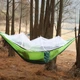 Гамак туристический Travel Hammock с москитной сеткой 260 х 140 см Зеленый - изображение 3