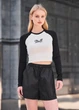 Жіночий топ Staff flo white & black L - изображение 1