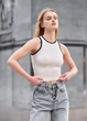 Жіночий топ Staff ris white & black S - изображение 3