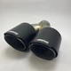Насадка наконечник глушника Akrapovic 66-101 Y ZB carbon d65мм L240мм зовн 220*101мм на вихлопну трубу SV0371 - зображення 1