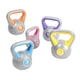 Гиря LiveUp PLASTIC KETTEL BELL 4 кг Grey/Yellow - изображение 7