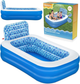 Basen dmuchany rodzinny Bestway 54451 prostokątny 229 x 152 x 96 cm (6941607353455) - obraz 3