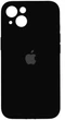 Чохол Silicone Premium case з захистом камери для iPhone 15 Full Camera Protective black 9858 - изображение 3