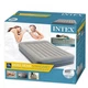 Надувная кровать двуспальная Intex 64118 NP 152 х 203 х 30 см, матрас с встроеным электронасосом, серый - изображение 2