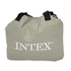 Надувная кровать Intex 64904 (137 х 191 х 46см) матрас полуторный с встроеным электронасосом, серый - изображение 7