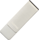 Pendrive Hama Rotate Pro 128GB USB 3.0 Silver (4047443473509) - obraz 1