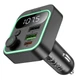 Автомобильный FM модулятор Hoco E85 38Wmax (PD + QC3.0 + 2 USB + TypeC) Black (40807) - изображение 3