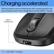 Мышка HP 510 Ultra-Fast Rechargeable Wireless Black (9C2F6AA) - изображение 2