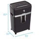 Уничтожитель документов HP PRO SHREDDER 12MC (2814) (864884) - изображение 8