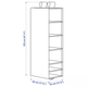 Стелаж SKUBB IKEA 002.458.80 білий - зображення 8