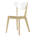 Кухонний стілець NORDMYRA IKEA 205.818.80 білий/береза - зображення 1