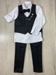 Костюм святковий для хлопчика Terry 5351 116 см Чорний - зображення 3