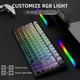 Клавиатура Attack Shark X85 Wireless Mechanical Keyboard (Градиентный дизайн, переключатели White Jade) беспроводная - изображение 7