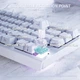 Игровая Клавиатура ATTACK SHARK X68 HE White Магнитные Свитчи. Проводная 8000Hz/s. RGB Подсветка, 68 keys, Switch 0.1mm. Rapid Trigger - изображение 3