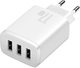 СЗУ Baseus Compact Charger 3 х USB 17 W Білий (CCXJ020102) - изображение 1